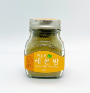 [Organic Lemon Balm Powder 90g] Natural Powder 100% domestically produced, good for dieting to ease your mind